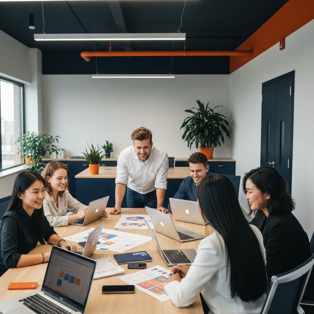 Equipo Brava trabajando en estrategias de marketing